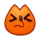 😣 emoji ᯤ @MaximXStickers Telegram sticker 22 of 50