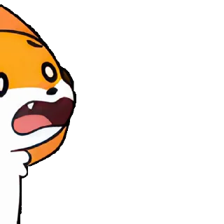 🫠 emoji 𝙁𝙤𝙭𝙮 🦊 Telegram sticker 19 of 120