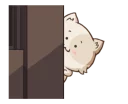 😸 emoji Chubby Neko-chan Telegram sticker 23 of 25