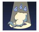 😔 emoji Chubby Neko-chan Telegram sticker 14 of 25