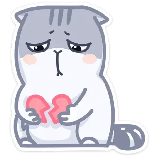 💔 emoji Серый Персик (@stick_sticki) Telegram sticker 20 of 50