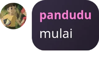 Sticker from human ente punya