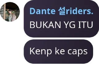 Sticker from budak ente