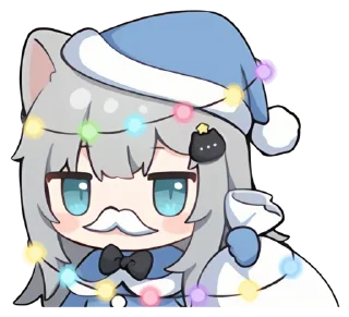🎄 emoji Nachoneko LINE² Telegram sticker 20 of 24