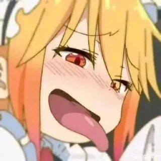 🥵 emoji 不字而意 Telegram sticker 8 of 53