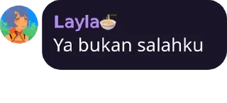 🍜 emoji layla suka mie ayam Telegram sticker 20 of 25