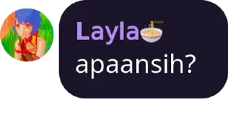 🍜 emoji layla suka mie ayam Telegram sticker 15 of 25