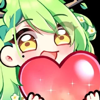 🌟 emoji 凛娜明明就很可爱！ @linna_kawaii Telegram sticker 15 of 69