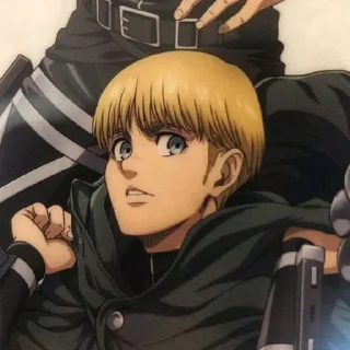 🐤 emoji Armin Arlert by @aotstickerpack Telegram sticker 6 of 15