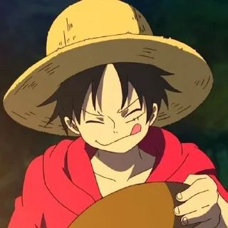 ✨ emoji Luffy Telegram sticker 8 of 33