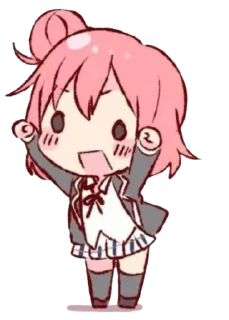 Sticker from OreGairu @animestickerchannel