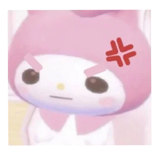 😡 emoji pinky Telegram sticker 20 of 21