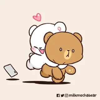 💘 emoji milk and mocha Telegram sticker 14 of 120