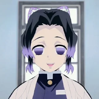 🧚‍♀ emoji 🧚🏻‍♀ ˖ ࣪ ‹ kocho shinobu 𖥔 ࣪ ᥫ᭡ Telegram sticker 13 of 40