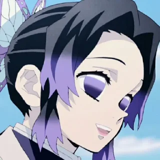 🧚‍♀ emoji 🧚🏻‍♀ ˖ ࣪ ‹ kocho shinobu 𖥔 ࣪ ᥫ᭡ Telegram sticker 7 of 40