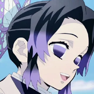 🧚‍♀ emoji 🧚🏻‍♀ ˖ ࣪ ‹ kocho shinobu 𖥔 ࣪ ᥫ᭡ Telegram sticker 8 of 40