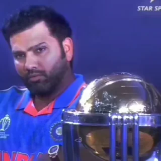 Sticker from Rohit Sharma - @CricCollections