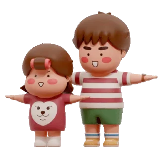 👯 emoji @stickermaze│@stickerXhub│CuteCouples. Telegram sticker 22 of 26