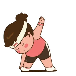🏋️ emoji @stickermaze│@stickerXhub│CuteCouples. Telegram sticker 11 of 26