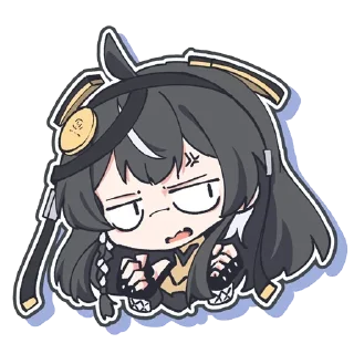 😋 emoji 尘白禁区中文频道表情集 Telegram sticker 12 of 104