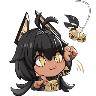 😸 emoji 尘白禁区中文频道表情集 Telegram sticker 9 of 104