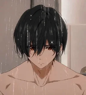 🍏 emoji ikuya kirishima  ;  @munguttikel Telegram sticker 23 of 30
