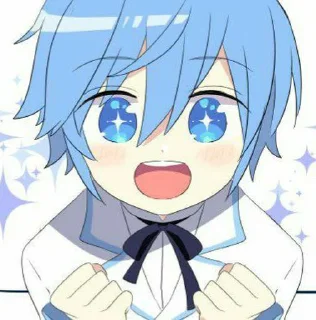 🍨 emoji Kaito Shion [ @InariChuu ] Telegram sticker 15 of 16