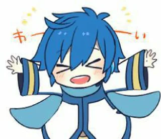 🍨 emoji Kaito Shion [ @InariChuu ] Telegram sticker 10 of 16