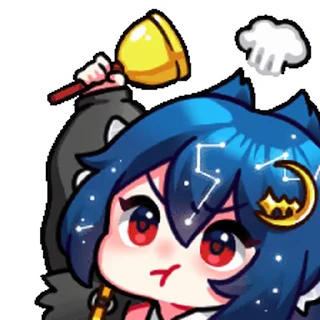 😤 emoji Kawai Chan @stivenom0 Telegram sticker 18 of 70