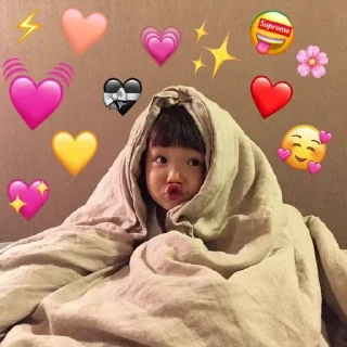 ❤️ emoji Baby love @violetzxx Telegram sticker 23 of 106