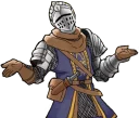 😏 emoji Dark souls Telegram sticker 9 of 120