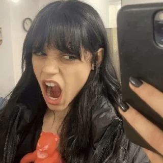 👹 emoji Jenna Ortega Stickers by SYM Telegram sticker 12 of 25