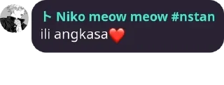❤️ emoji Nikonikonii Telegram sticker 22 of 50