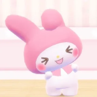 🎀 emoji My Melody Telegram sticker 10 of 13