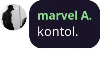 Sticker from kanjut