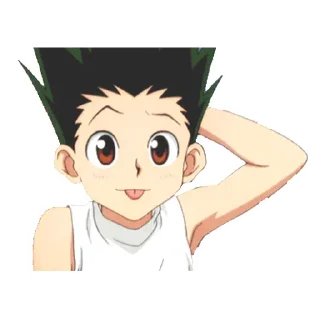😛 emoji Hunter x Hunter Telegram sticker 5 of 77
