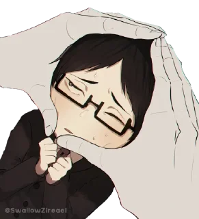 👀 emoji Jujutsu kaisen [ @AnimeAddition ] Telegram sticker 7 of 19