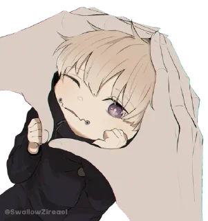 👀 emoji Jujutsu kaisen [ @AnimeAddition ] Telegram sticker 13 of 19