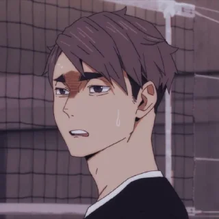 🏐 emoji osamu miya @stikeranimeniebg Telegram sticker 21 of 30