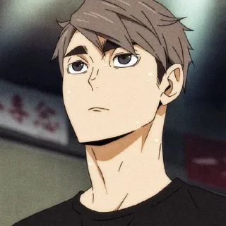 🍙 emoji Miya Osamu by pinterest Telegram sticker 13 of 20