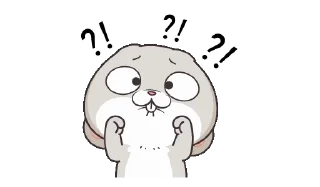 🌟 emoji very miss rabbit @iBeautyunjin Telegram sticker 13 of 25
