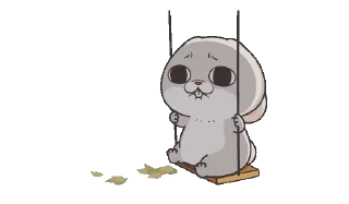 🌟 emoji very miss rabbit @iBeautyunjin Telegram sticker 22 of 25