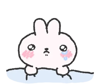 🐰 emoji doodle baby bun @stickieri Telegram sticker 19 of 24