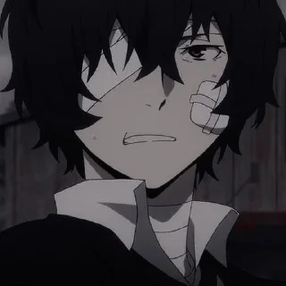 😔 emoji Dazai Osamu Telegram sticker 21 of 21
