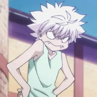 Sticker from Killua