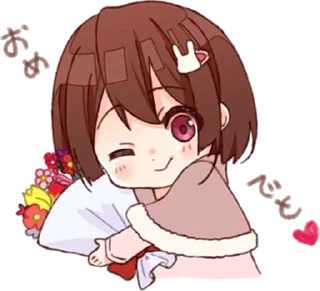 🌺 emoji ᴀɴɪᴍᴇ 𝟸  || @loltickers Telegram sticker 14 of 100