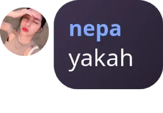 🙈 emoji nepa pack Telegram sticker 5 of 43