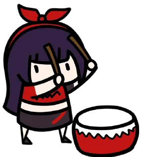 🥁 emoji 柚235‘s fav Telegram sticker 4 of 16