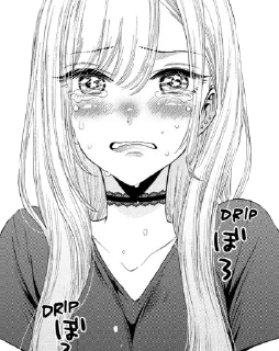 😭 emoji My Dress-Up Darling @AnimeLibrary_Stickers Telegram sticker 8 of 37
