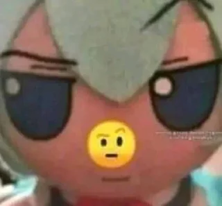 🤨 emoji made by rei Telegram sticker 17 of 98